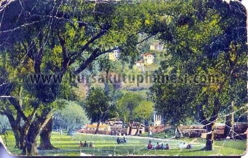 Bursa, Pınarbaşı Parkı Kartpostal.