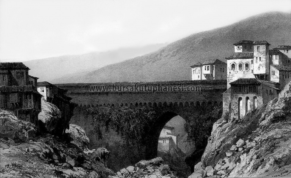 Setbaşı köprüsü gravür.