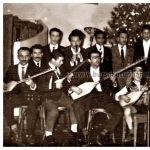Türk Musiki Cemiyeti Topluluğu Çelik palas otelde Yılbaşı gecesinde.