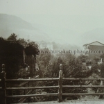 Setbası Köprüsü ahsap korkuluklar, 1900'ler.