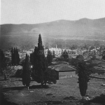  Bursa Depreminden sonra Pınarbaşı Mezarlığı üstünden Ulu Camii ve çevresi, 1854