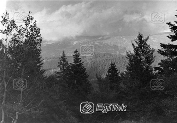 Uludağ Genel Görünüm sisli 1962