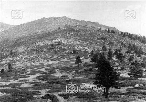 Uludağ Genel Görünüm kayaçlar 1962